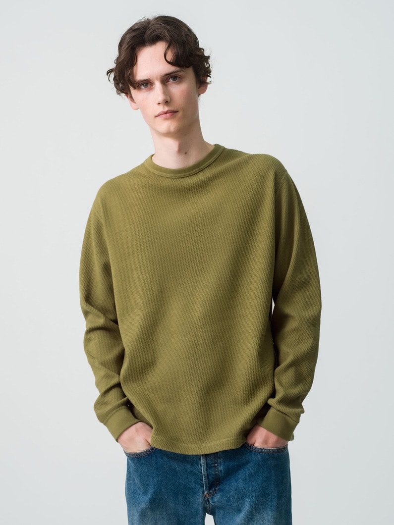 Micro Carbon Finish Honeycomb Pullover｜Ron Herman(ロンハーマン 