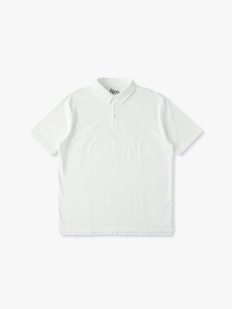 Farmers 360°link Cotton Polo Shirt 詳細画像 white