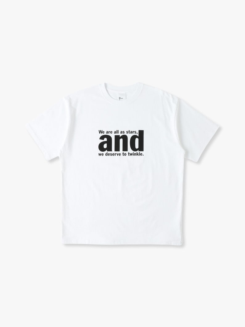 We Are All as Stars Tee（men） 詳細画像 white 2
