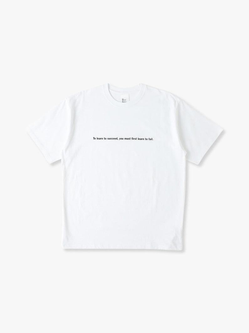 To Learn to Succeed Tee（men） 詳細画像 white 2