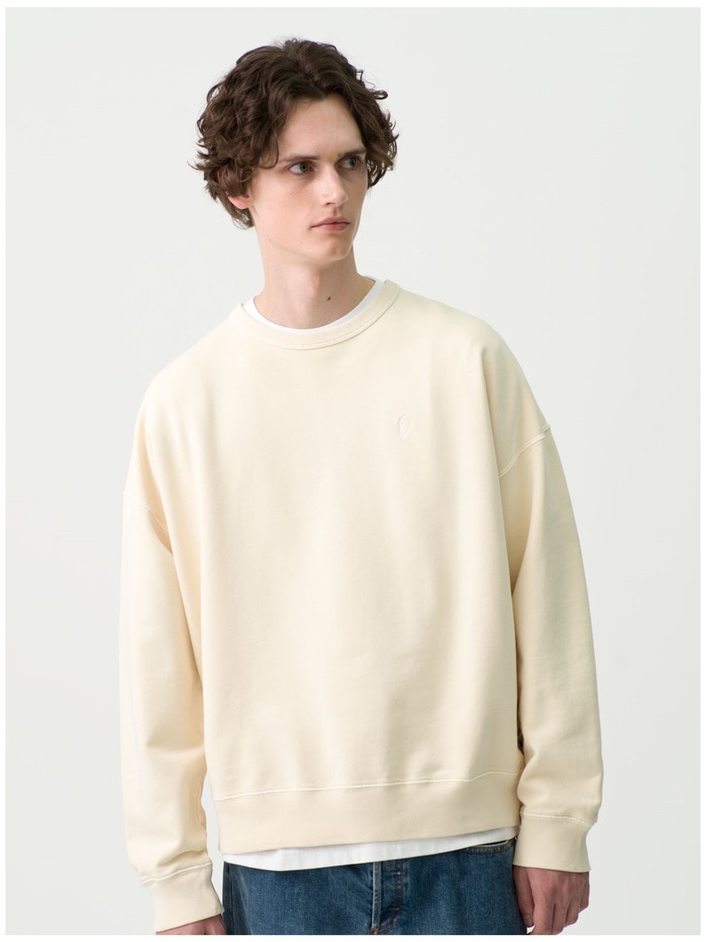 Polo Pony Embroidery Sweat Pullover 詳細画像 ivory 1
