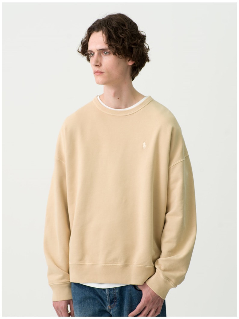Polo Pony Embroidery Sweat Pullover 詳細画像 beige 1