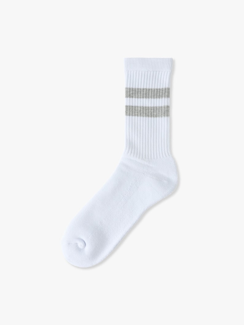 Line Socks 詳細画像 gray
