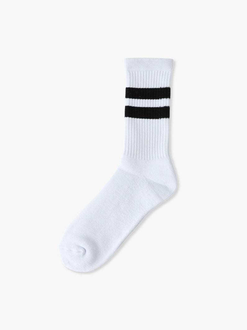 Line Socks 詳細画像 black 1