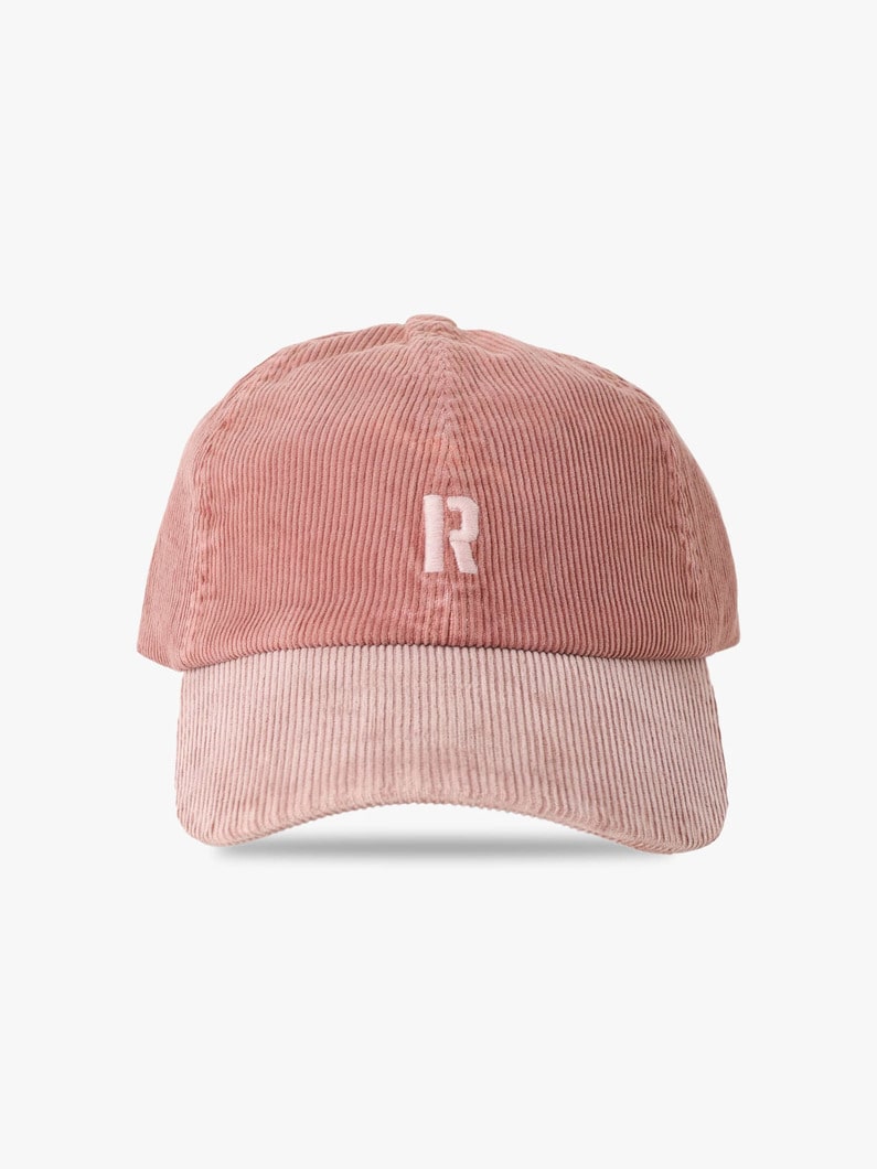 Corduroy R Logo Cap 詳細画像 pink 2