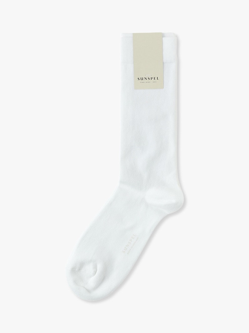 Cotton Socks 詳細画像 white 1
