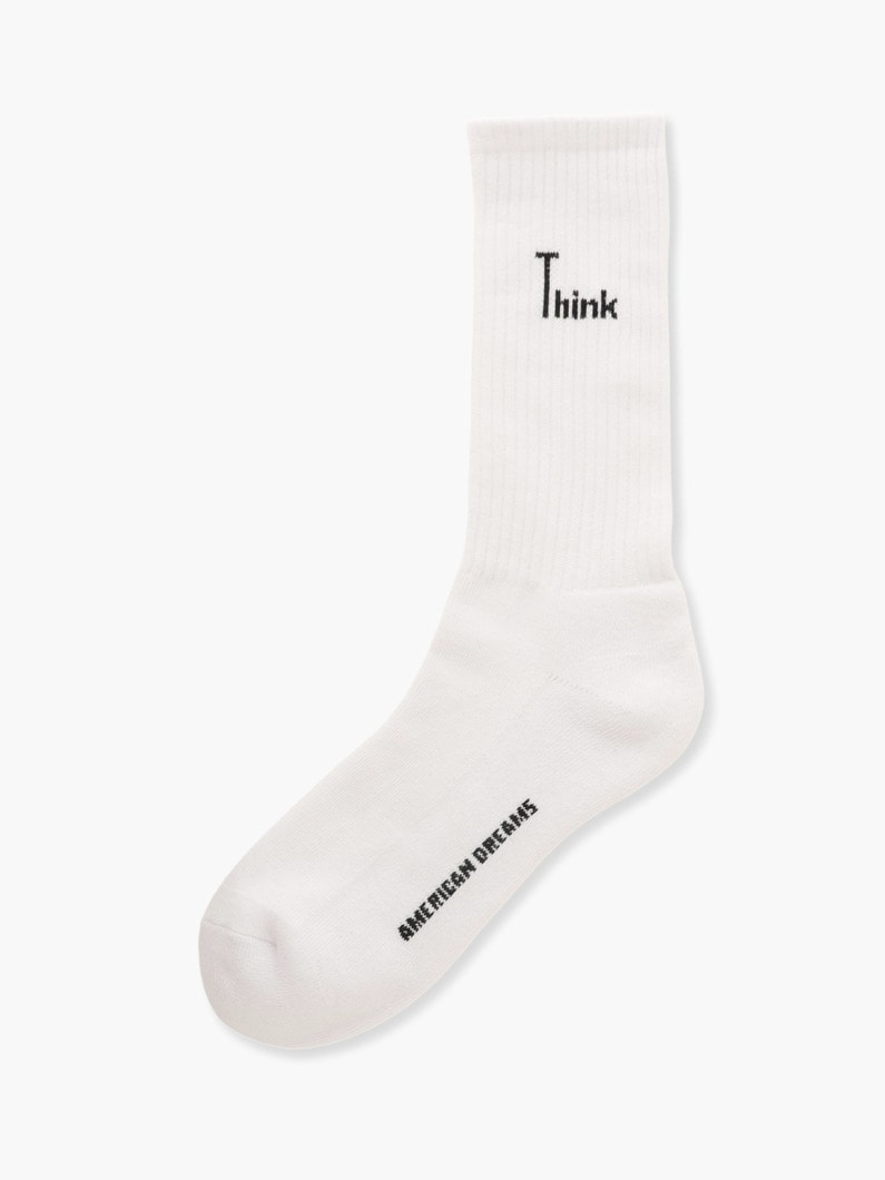 Think Socks（men） 詳細画像 white 2