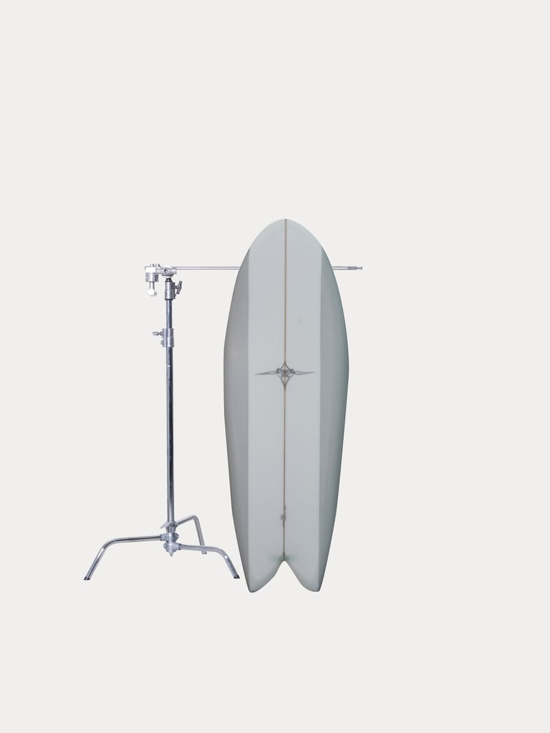 Surfboard Squit Fish 5’2 詳細画像 light gray 1