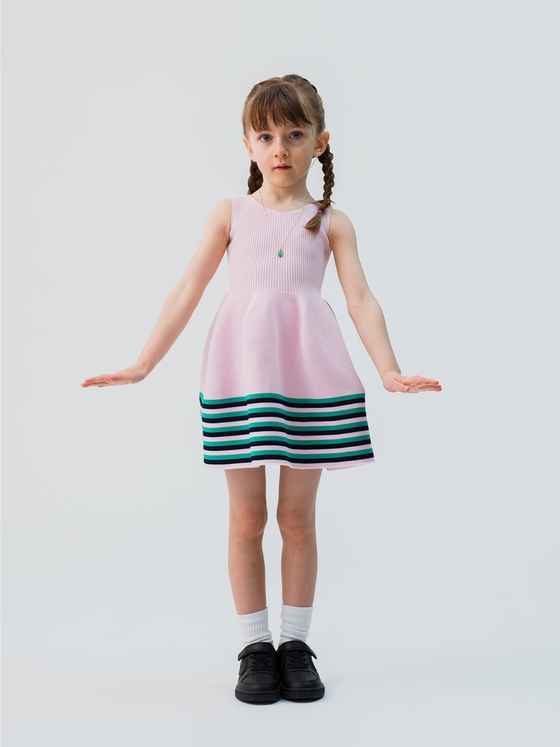 Kids Pottery Sleeveless Dress 詳細画像 pink 1