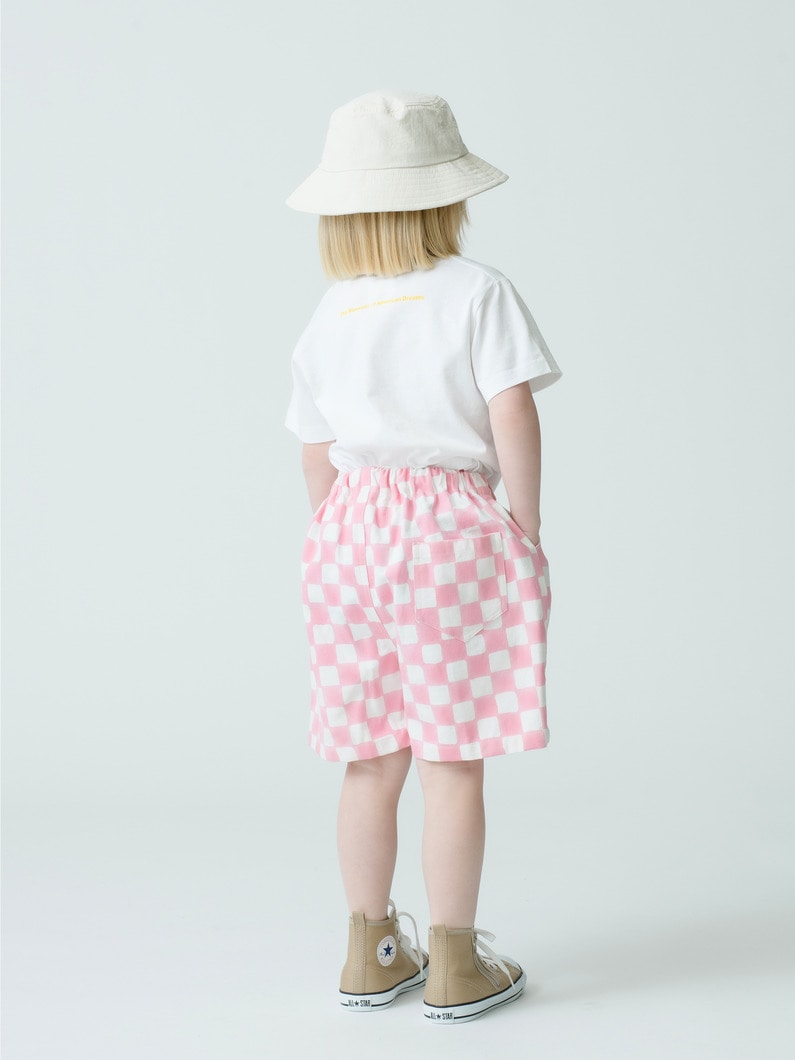 Double Checkerd Shorts (pink) 詳細画像 pink 3