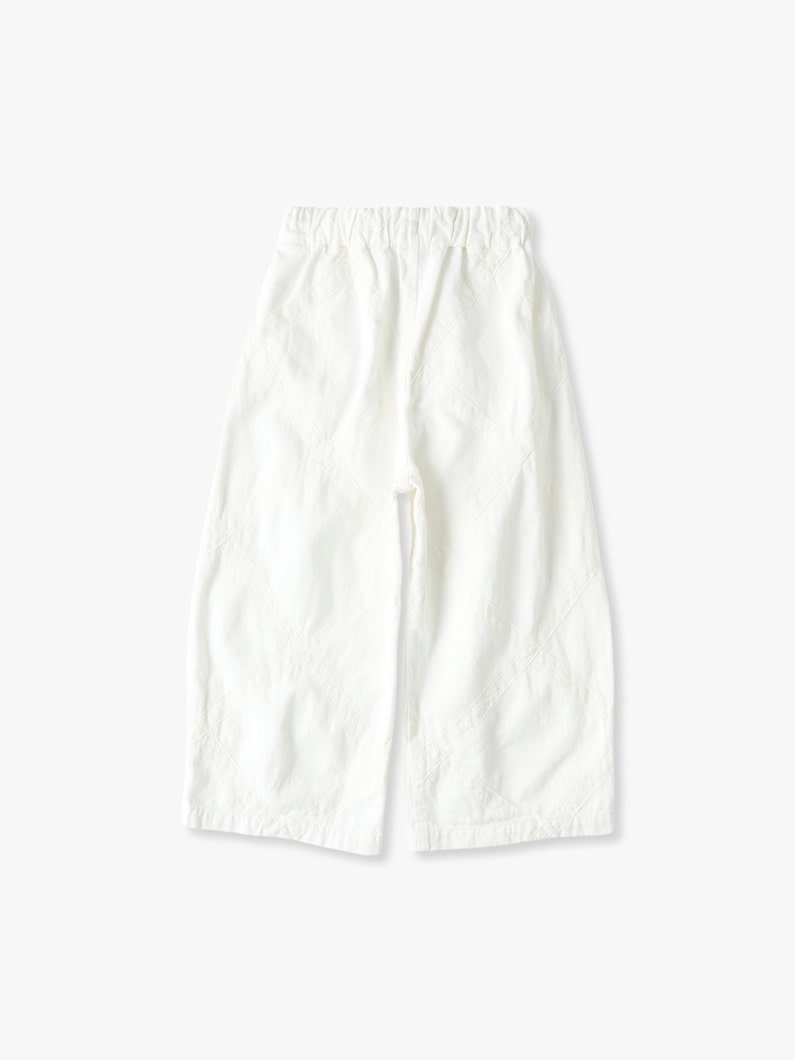 Chino Lace Pants 詳細画像 white 1