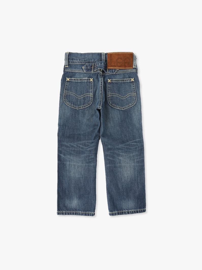 Cowboy Denim Pants (100-120cm) 詳細画像 light blue 1