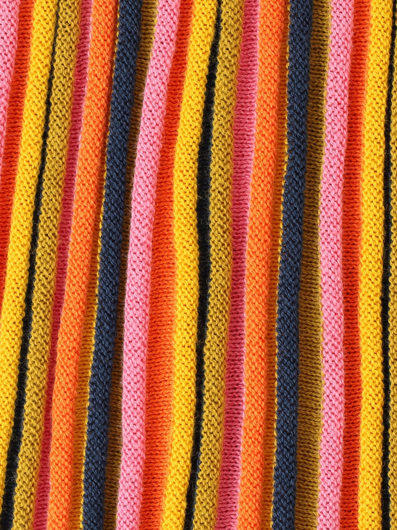 Candy Striped Accordion Pants (2-6year) 詳細画像 orange 2