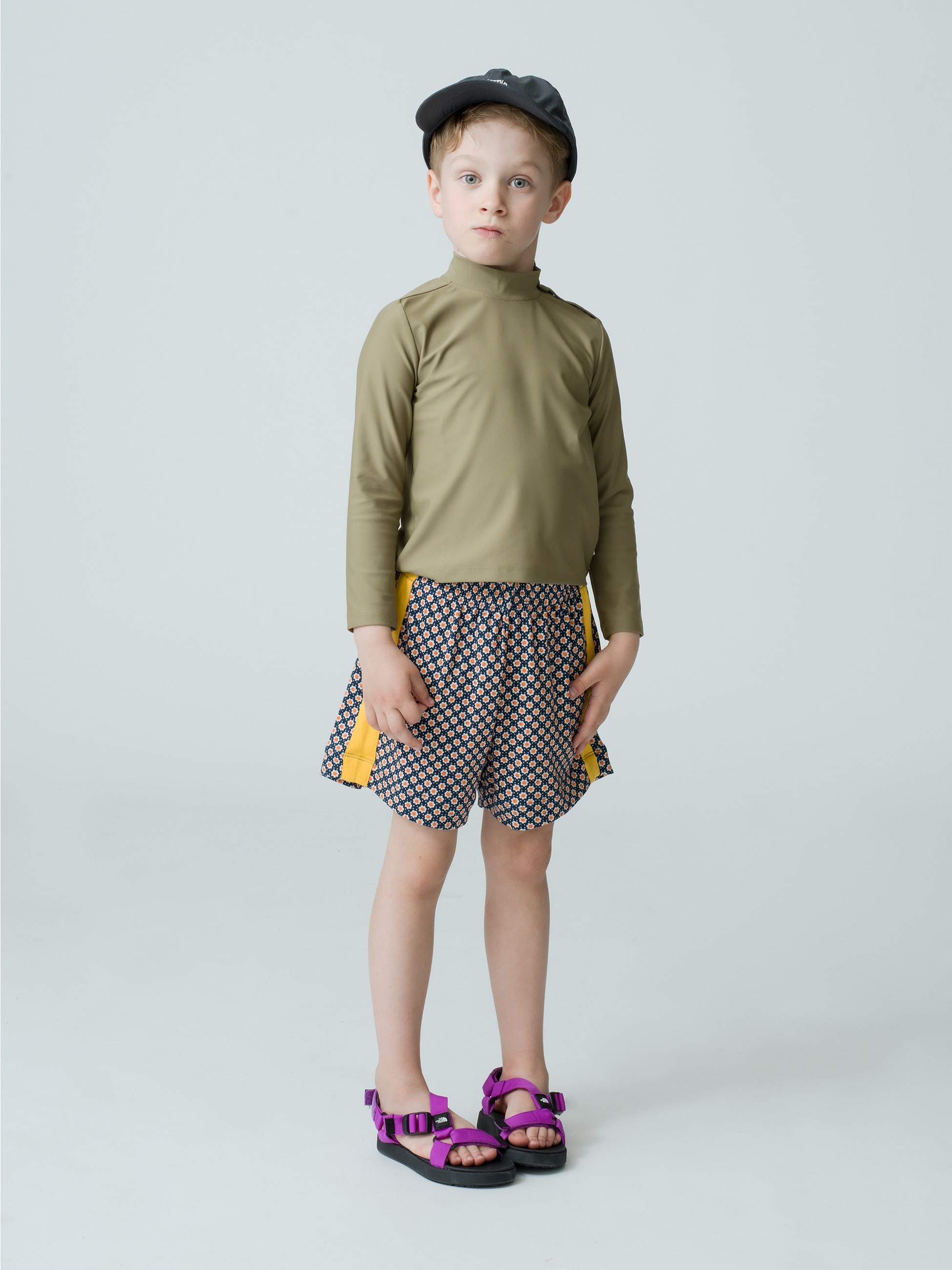 Resort Shorts (flower/6-8year)｜Misha & Puff(ミーシャ アンド パフ ...