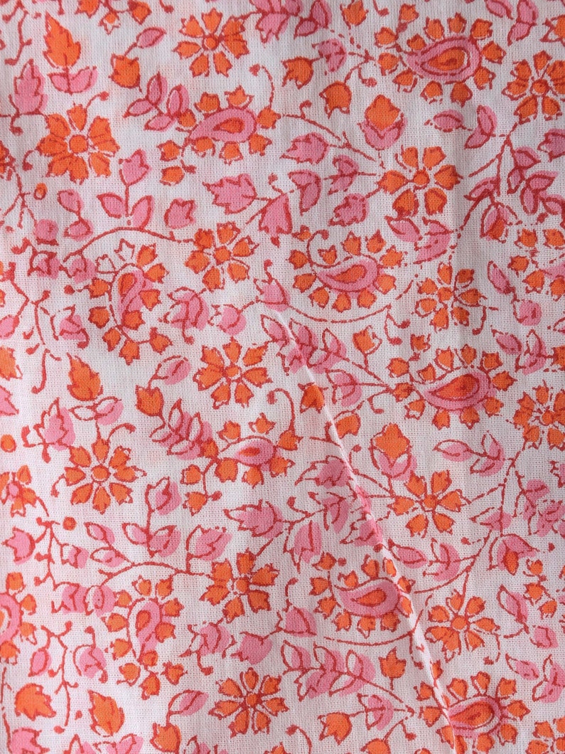 Floral Print Tunic (pink) 詳細画像 pink 4