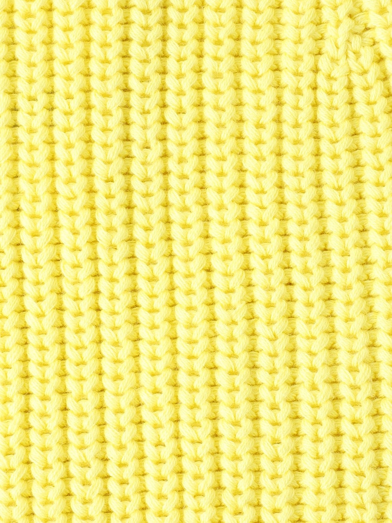 Russel Rib Knit Pullover 詳細画像 yellow 4