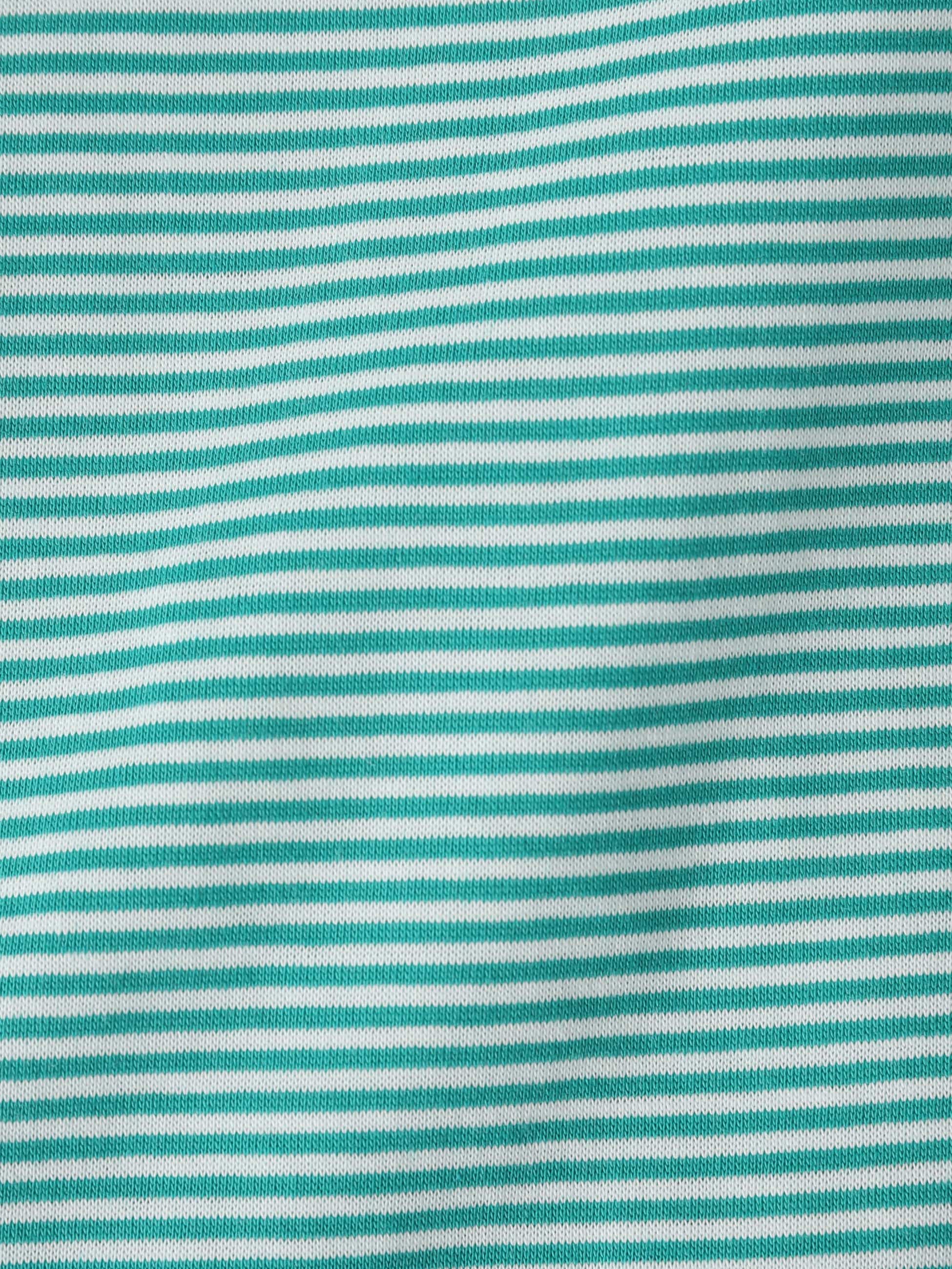 Striped Long Sleeve Tee (pink/green) 詳細画像 green 5