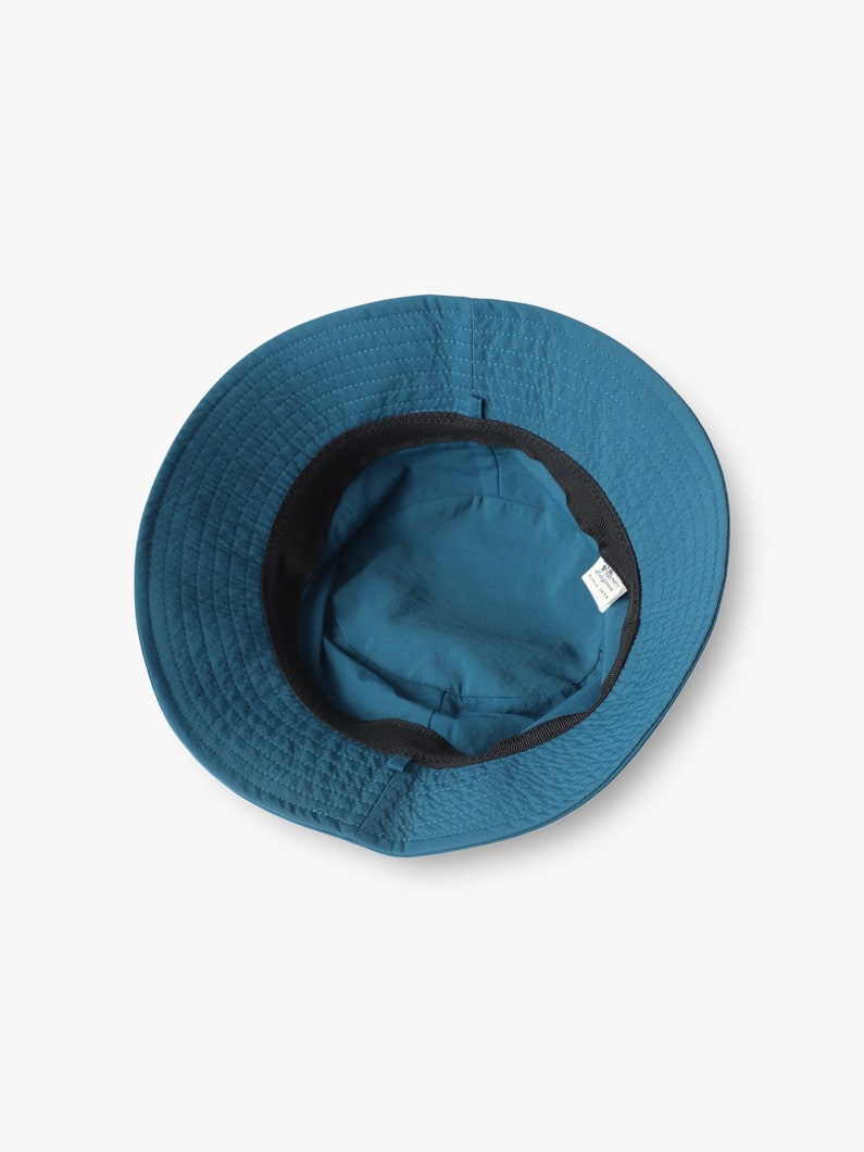 Kids Nylon Bucket Hat (off white/blue) 詳細画像 blue 3