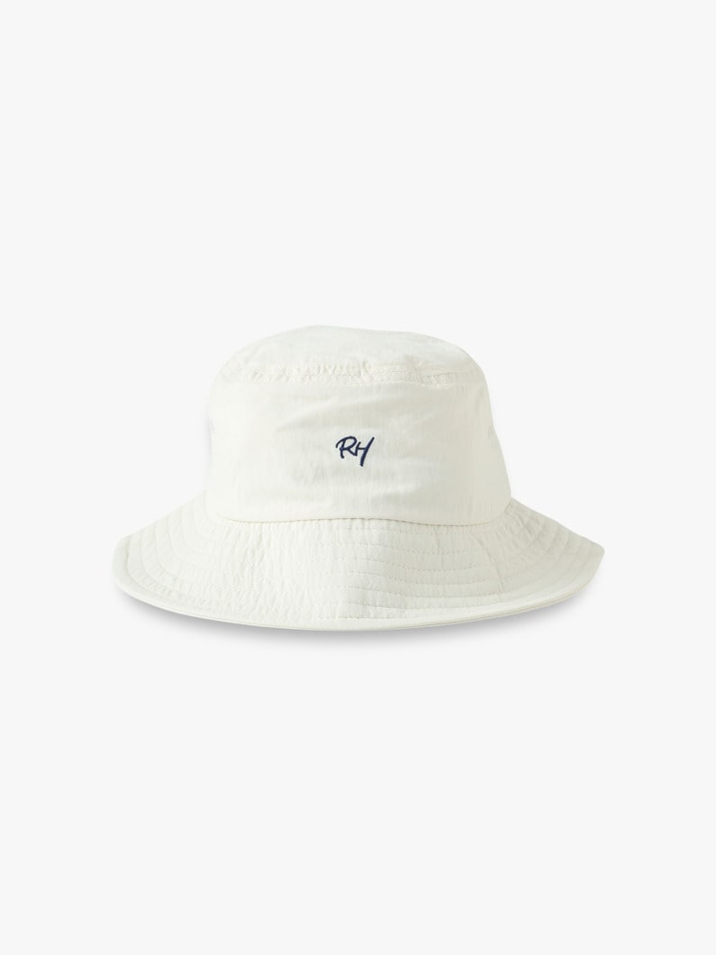 Kids Nylon Bucket Hat (off white/blue) 詳細画像 off white 3