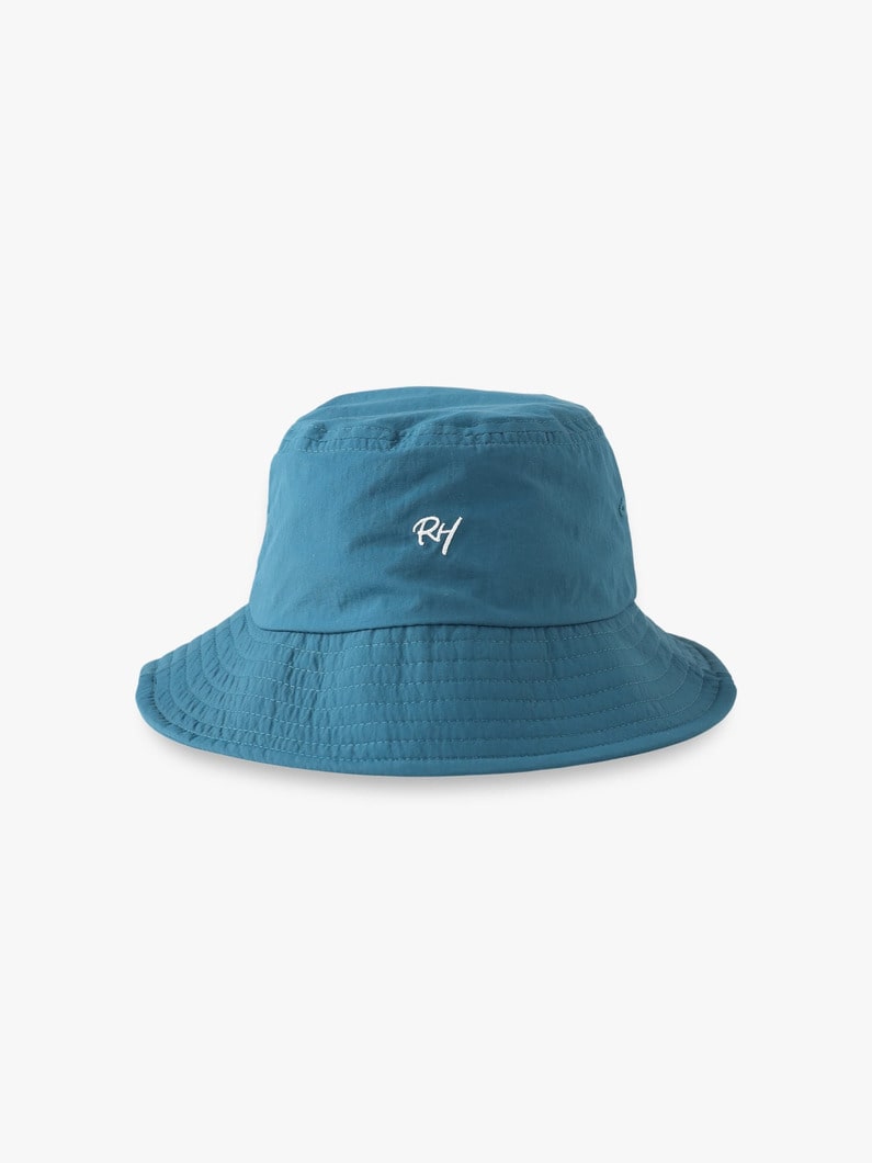 Kids Nylon Bucket Hat (off white/blue) 詳細画像 blue 5