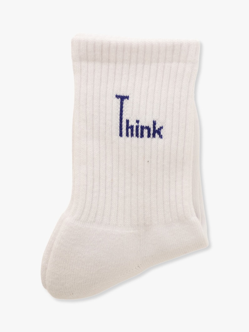 Think Socks（kids） 詳細画像 white 2