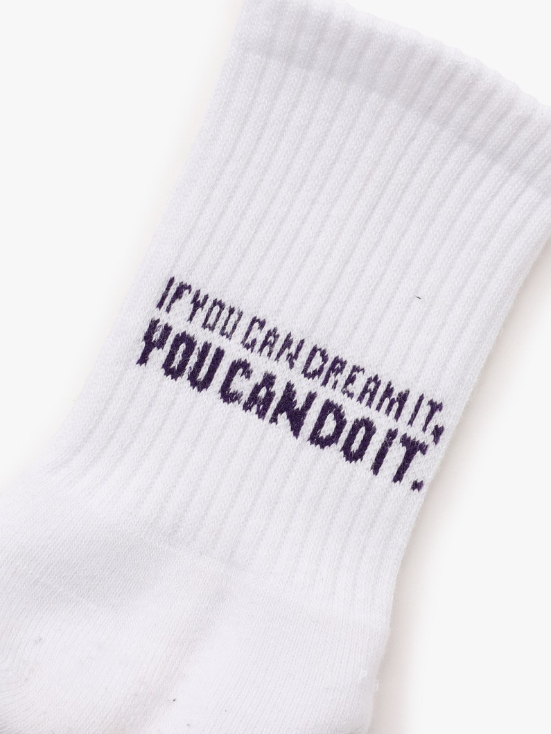 If You Can Dream It Socks（kids） 詳細画像 white 2
