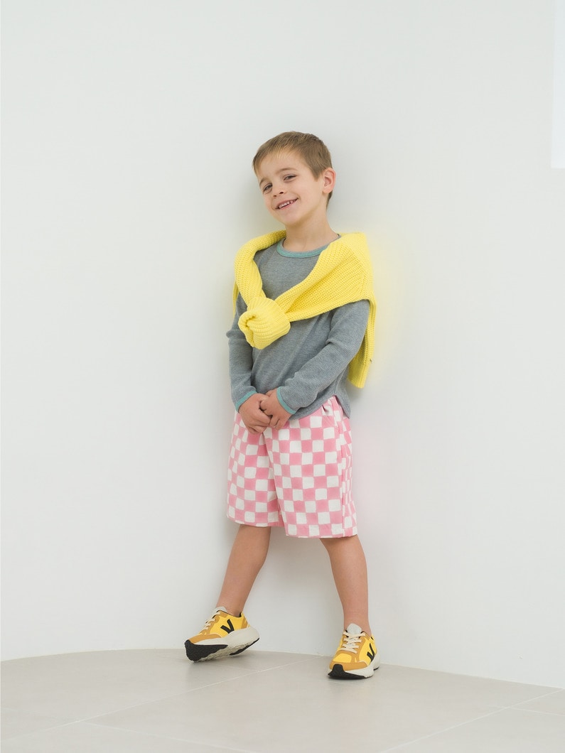 Canary Alveo Mesh Sneakers (kids/yellow) 詳細画像 yellow 2