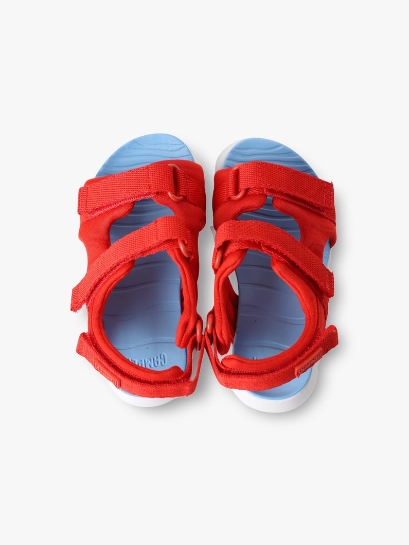 Oruga Sandals (red/13-16.5cm) 詳細画像 red 4