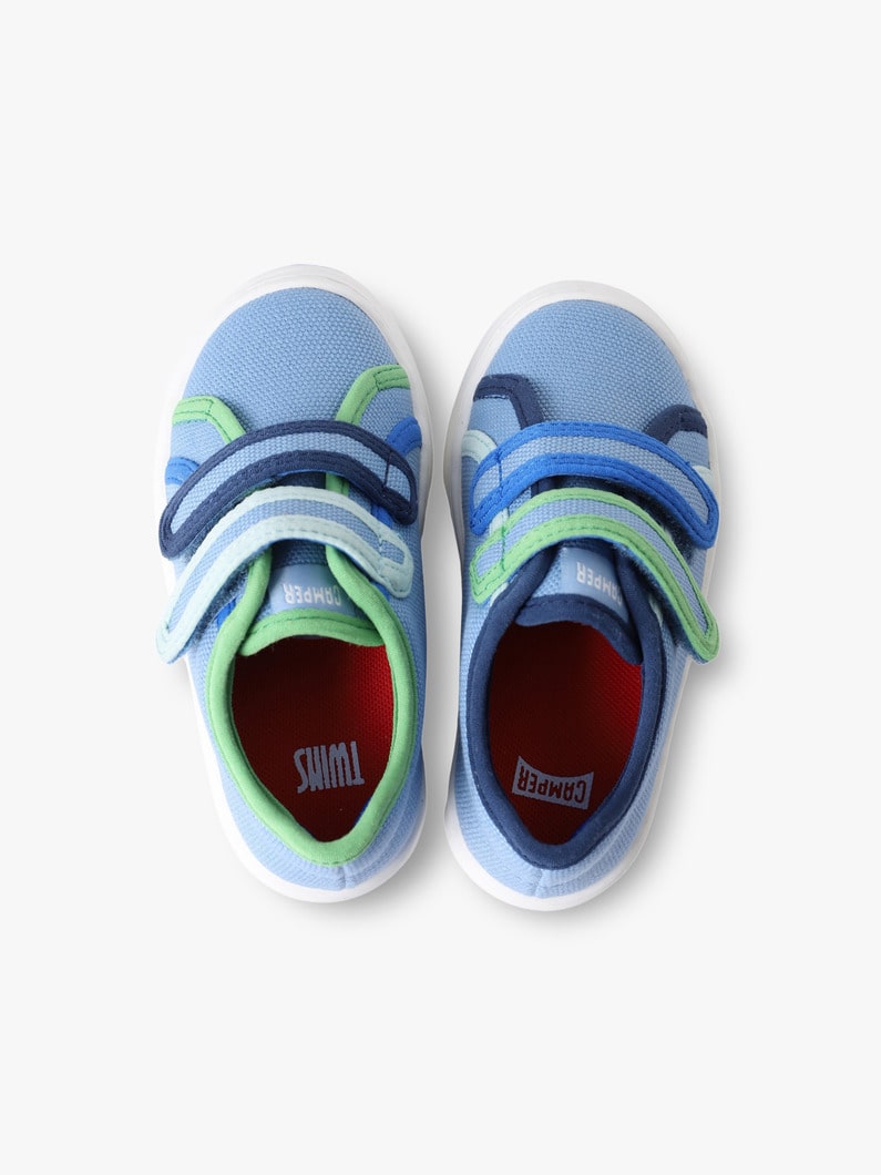 Twins Runner Four First Walker Shoes (13.5-16cm) 詳細画像 light blue 4