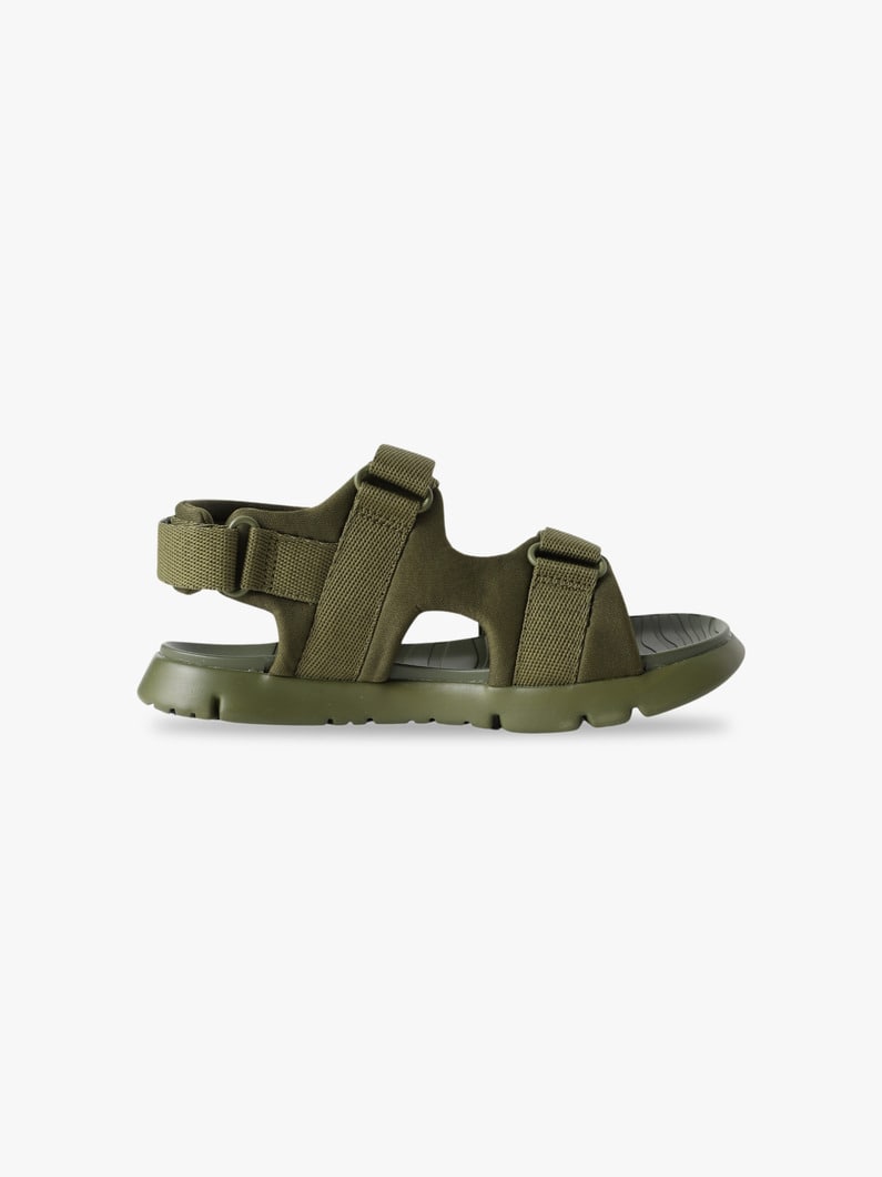 Oruga Sandals (red/khaki/18-21cm) 詳細画像 khaki 2