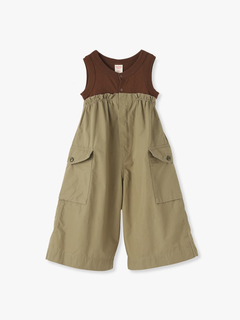 Compact Weather Overalls Docking All in One 詳細画像 brown 1