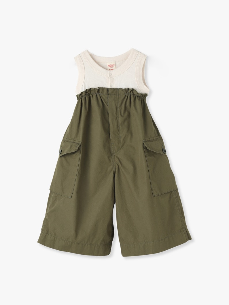 Compact Weather Overalls Docking All in One (100-120cm) 詳細画像 khaki 1