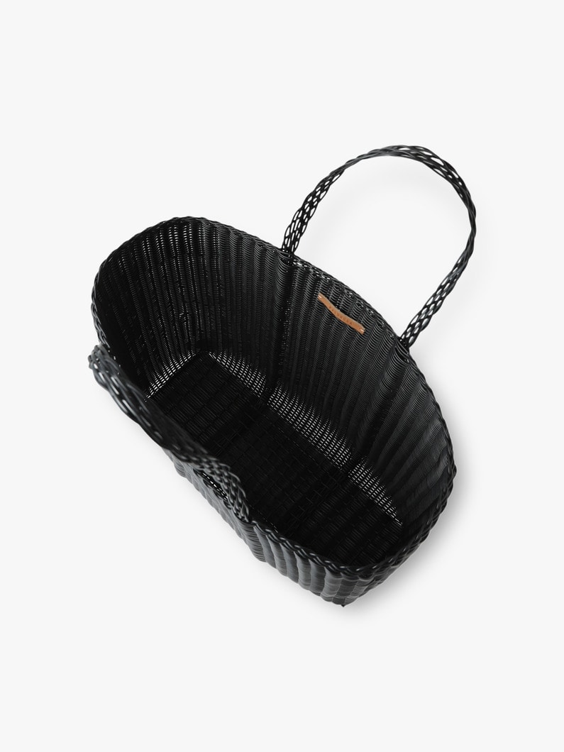 Flat Tote Bag (L) 詳細画像 black 3