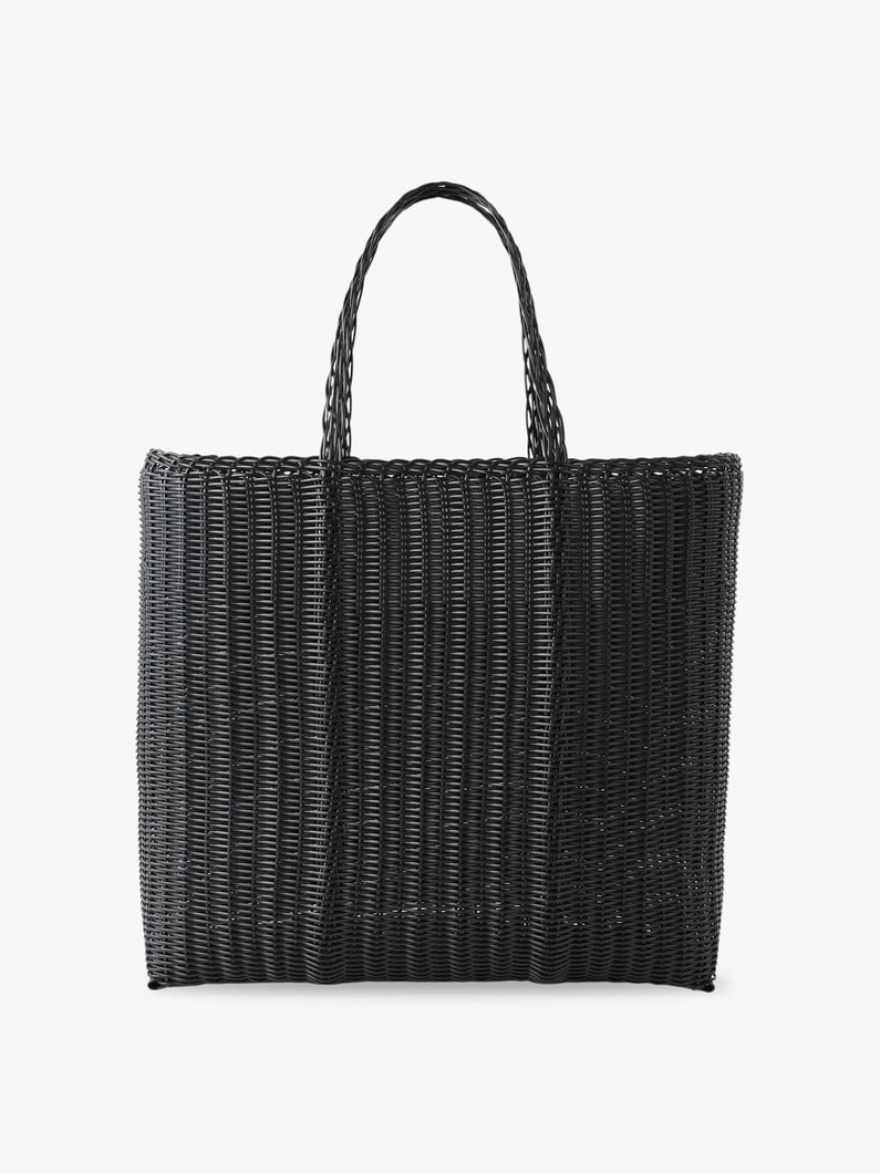 Flat Tote Bag (L) 詳細画像 black 1