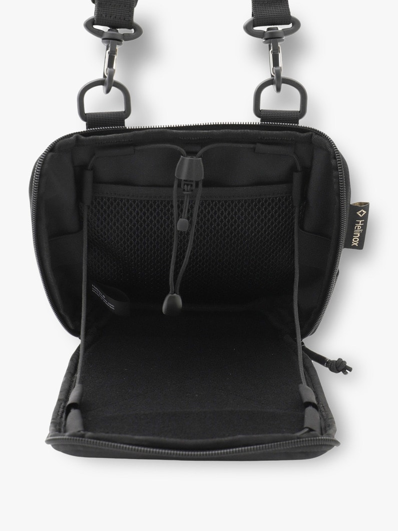 Tactical Side Storage Slim XS Shoulder Bag 詳細画像 black 5