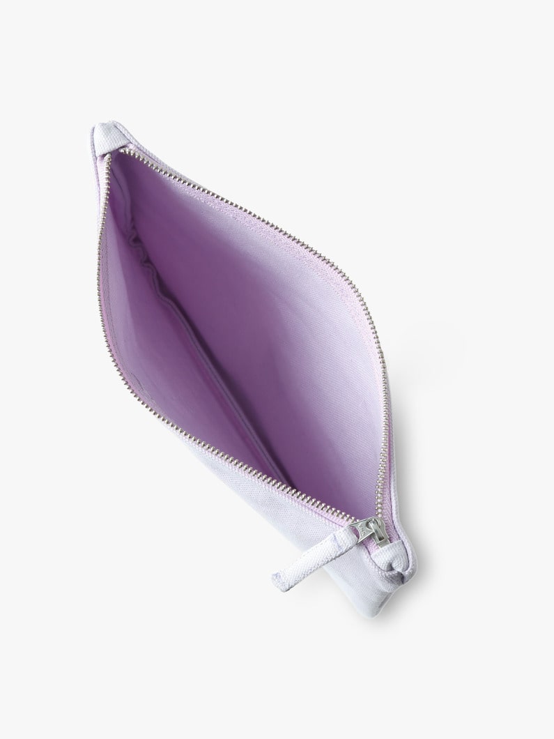 Color Canvas Logo Pouch (L) 詳細画像 lavender 2