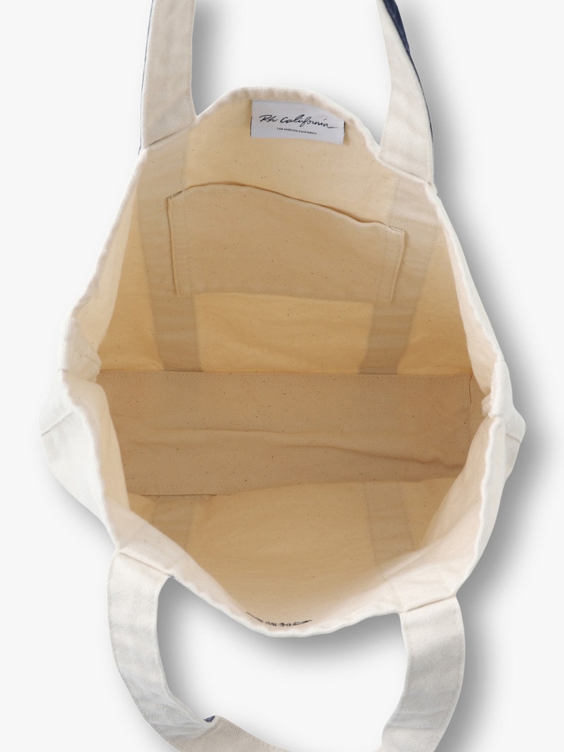 Organic Canvas Tote Bag (Vertical) 詳細画像 beige 3