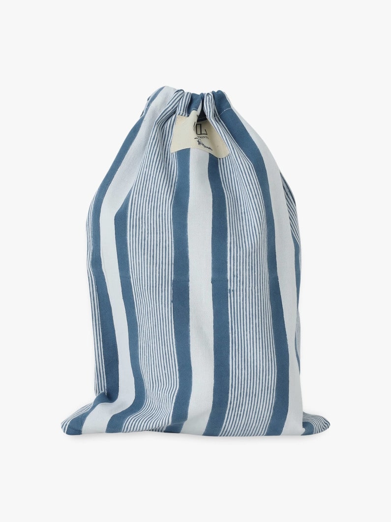 Small Laundry Bag（Seaside Stripe） 詳細画像 blue 5