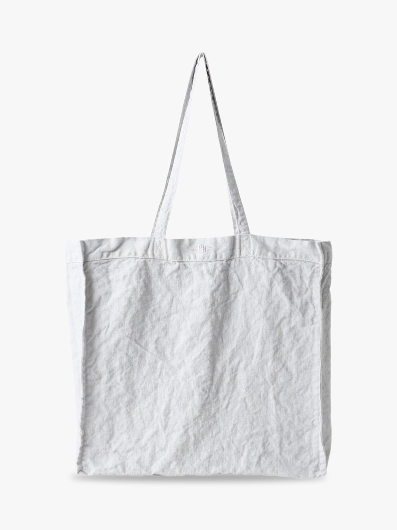 Linen Grocery Tote Bag 詳細画像 light purple