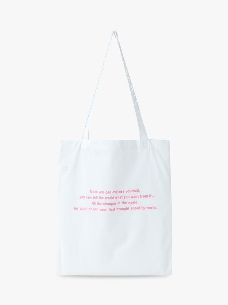 Once You Can Express Yourself Tote Bag 詳細画像 pink 1