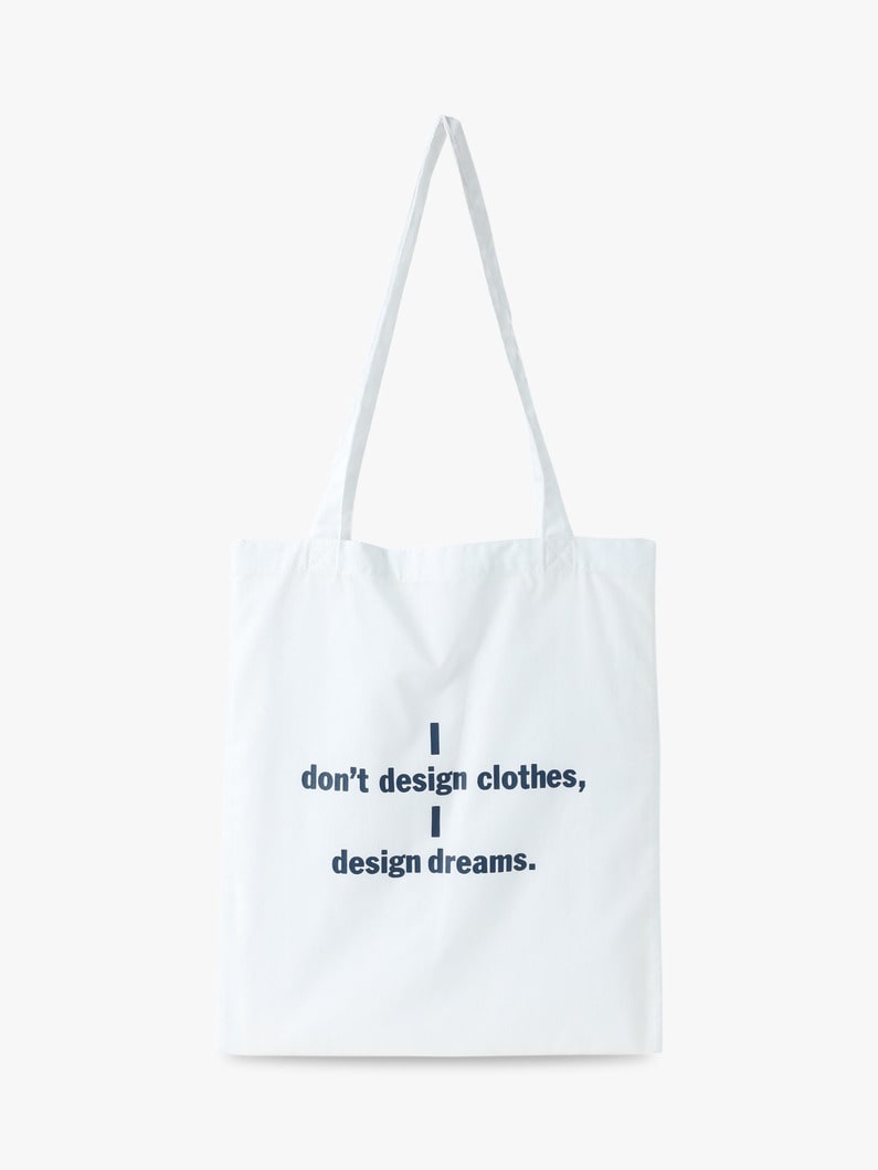 I Don't Design Tote Bag 詳細画像 dark navy 2
