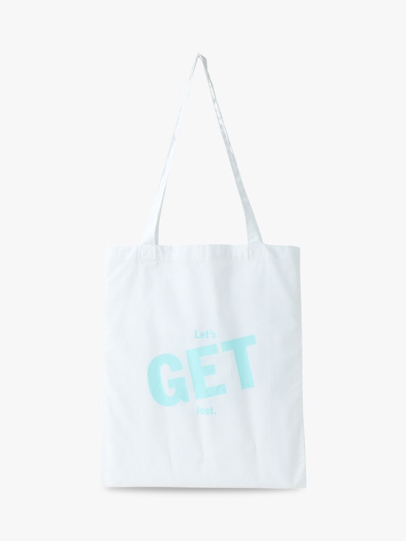 Let's Get Lost Tote Bag 詳細画像 light blue 1