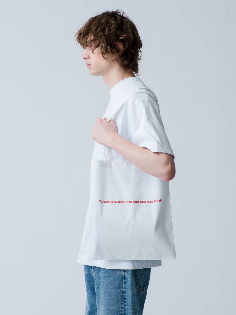 To Learn to Succeed Tote Bag 詳細画像 dark red 1