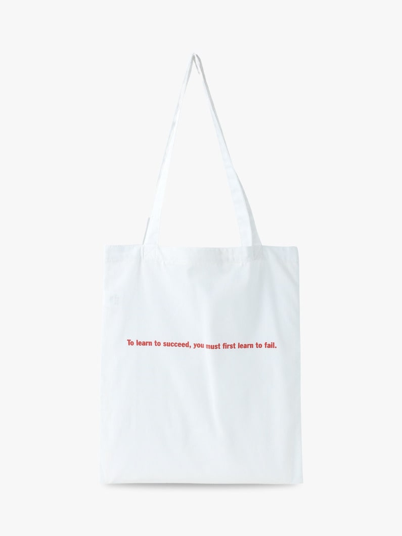 To Learn to Succeed Tote Bag 詳細画像 dark red 2
