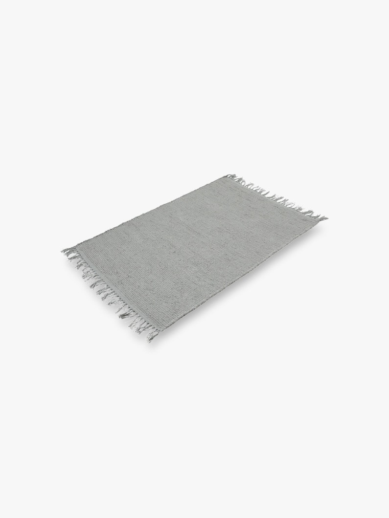 Handwoven Rug (2×3 inch) 詳細画像 gray