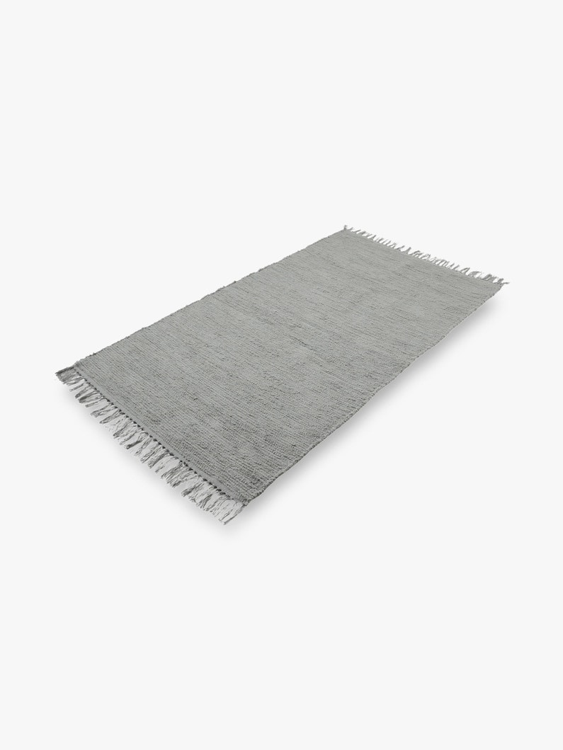 Handwoven Rug (2.5×4.5 inch) 詳細画像 gray