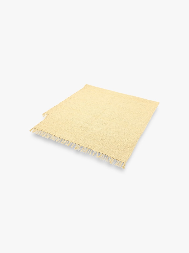 Handwoven Rug (3.5×6 inch) 詳細画像 yellow