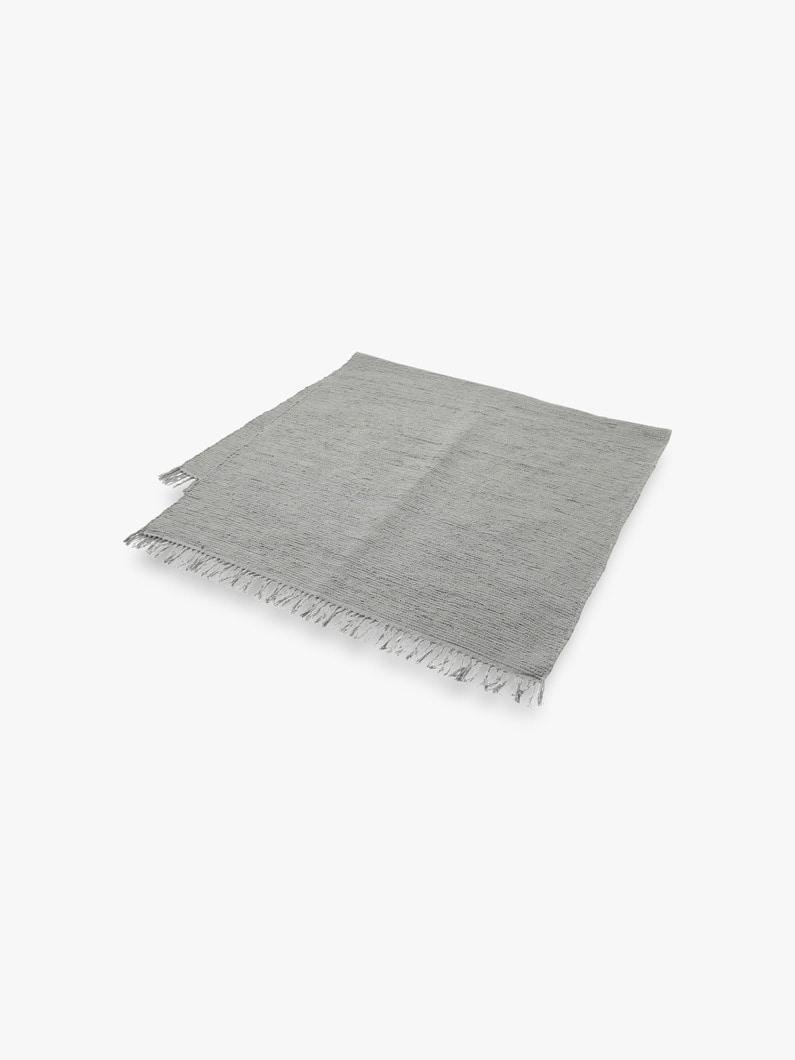 Handwoven Rug (3.5×6 inch) 詳細画像 gray 1