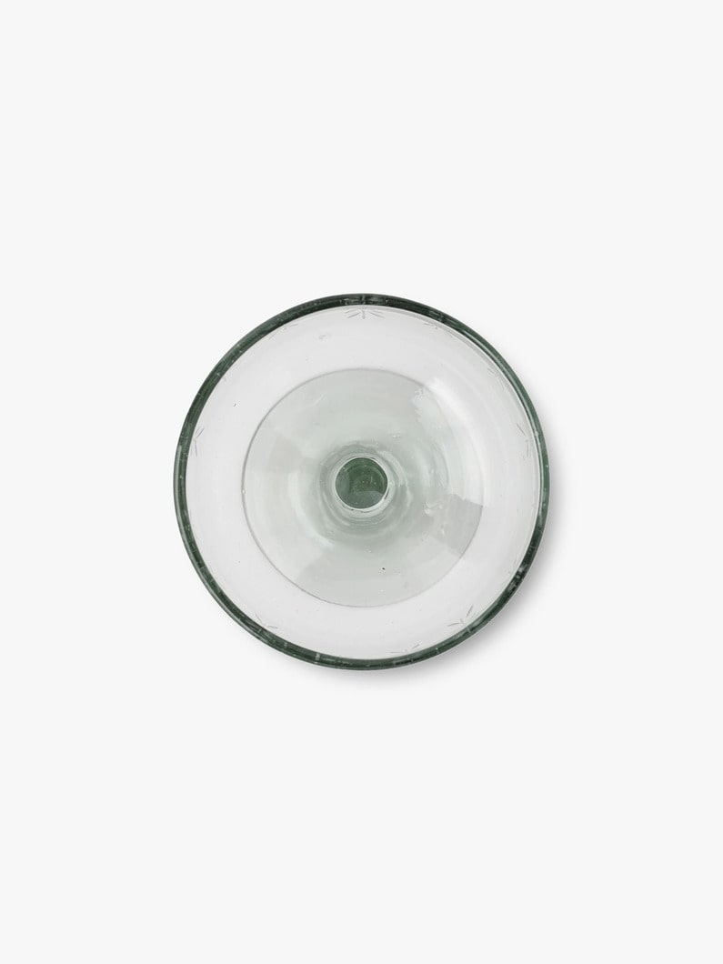 Spike Pattern Cut Cocktail Glass (Clear) 詳細画像 clear 2