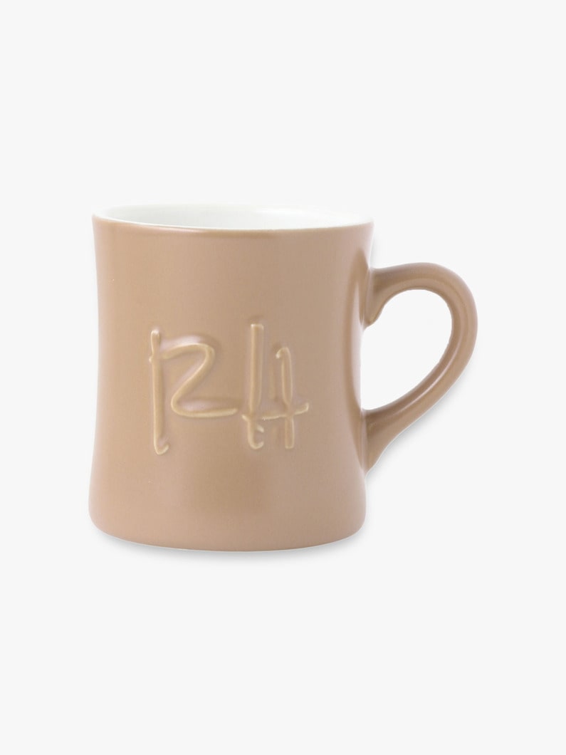 RH Emboss Logo Mug (matte color) 詳細画像 light brown 1